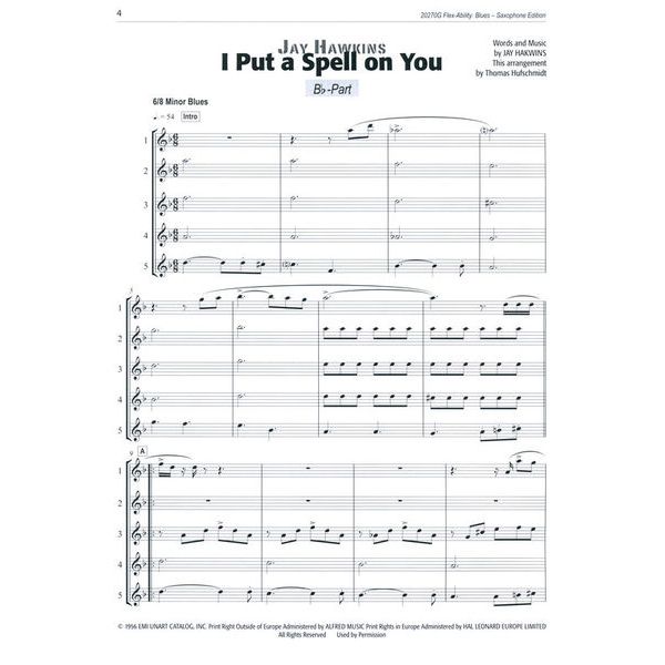 Alfred Music Publishing Flex-Ability Blues Saxophone