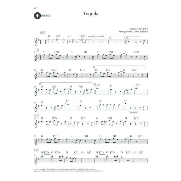 Schott Swing Standards T-Sax