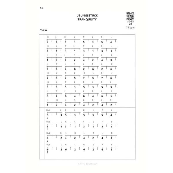 Edition Dux bungsstücke for Handpan