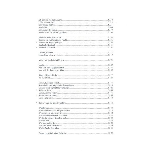 Holzschuh Verlag Tastentrume Kinderlieder