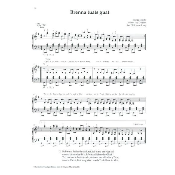 Holzschuh Verlag Feten-Hits