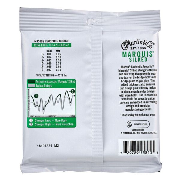 Martin Guitar MA-530S Authentic Acoustic Set