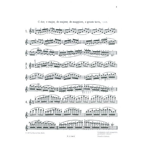 Ries und Erler Musikverlag Das Skalensystem