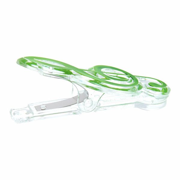 agifty Music Clip Violin Clef Green