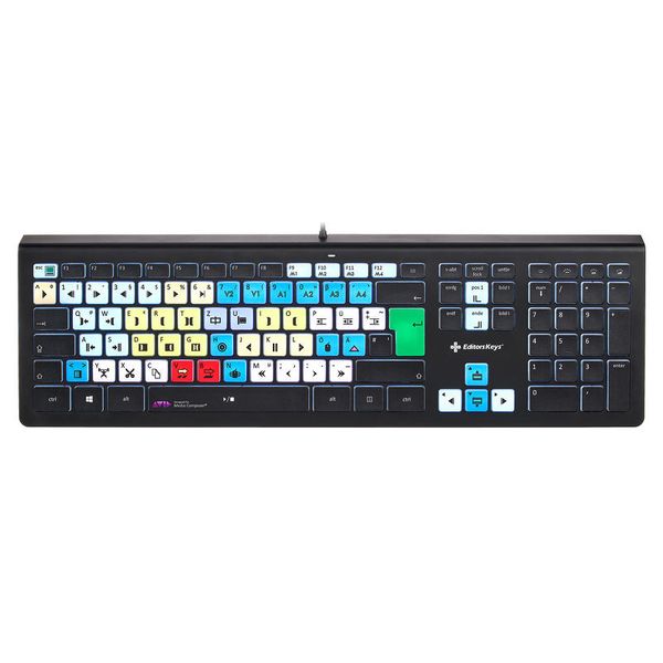 Editors Keys Backlit Key. Media Comp WIN DE