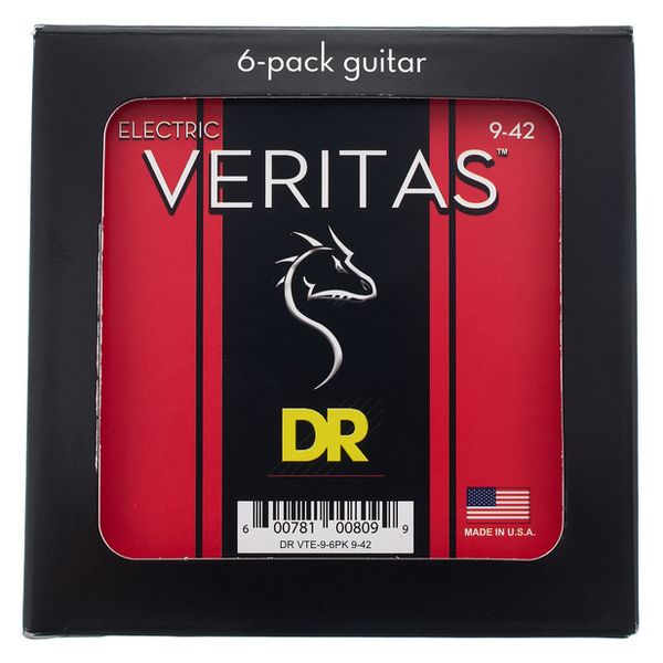 DR Strings Veritas VTE-9 6-Pack