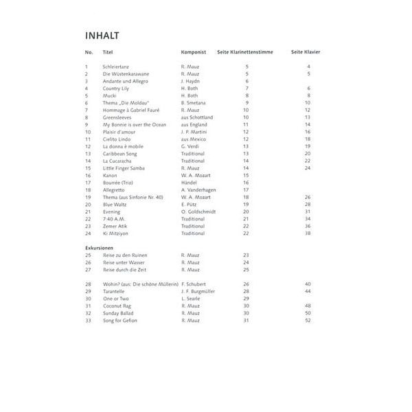 Schott Fröhliche Klarinette Spiel 3