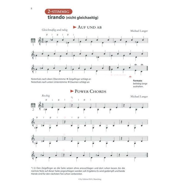 Edition Dux Play Guitar Gitarrenschule 2