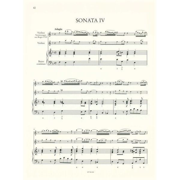 Wiener Urtext Edition Corelli Violinsonaten 1