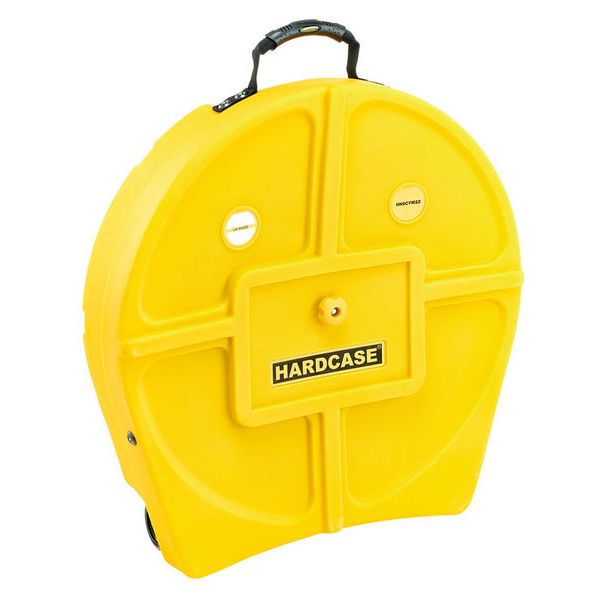 Hardcase 22" Cymbal Case Yellow