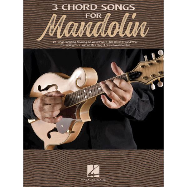 Hal Leonard 3 Chord Songs for Mandolin