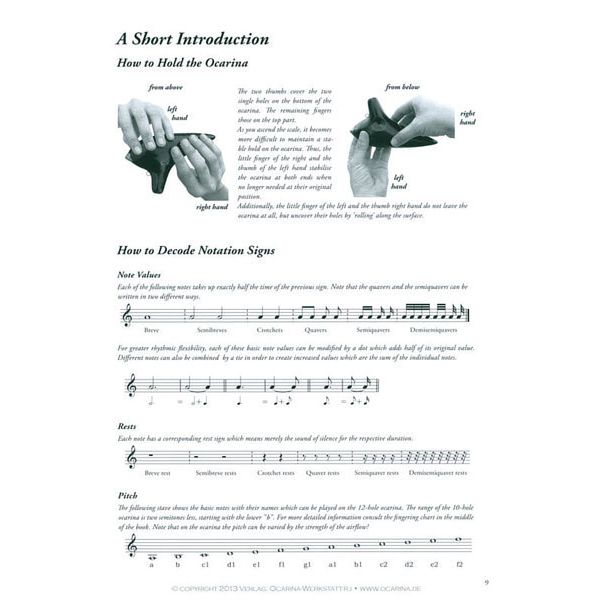 ocarinamusic Irish Folk Music for Ocarina 1