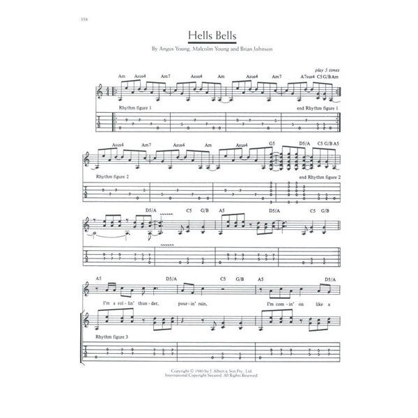 Wise Publications AC/DC Definitive Songbook