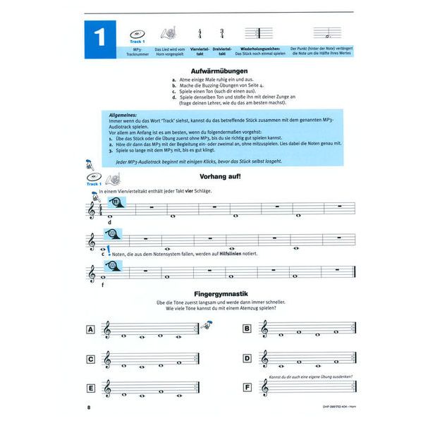 De Haske Hören Lesen Schule 1 Horn