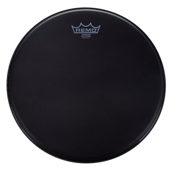 Remo 13" Emperor Black Suede