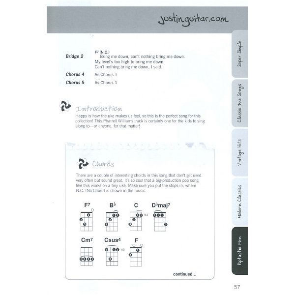 Wise Publications Justinguitar.com Ukulele