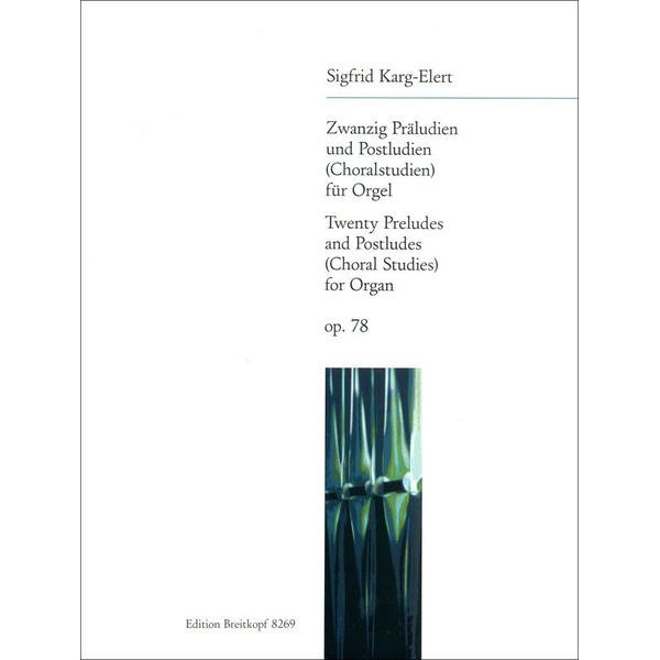 Breitkopf & Hrtel Karg-Elert 20 Prludien