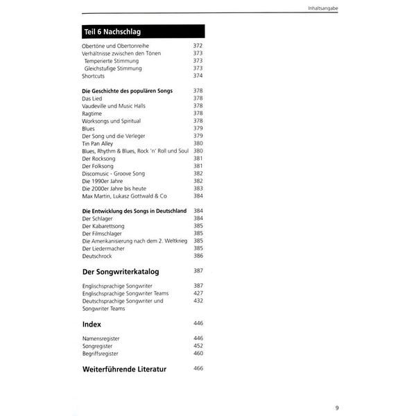 Leu Verlag Harmonielehre und Songwriting