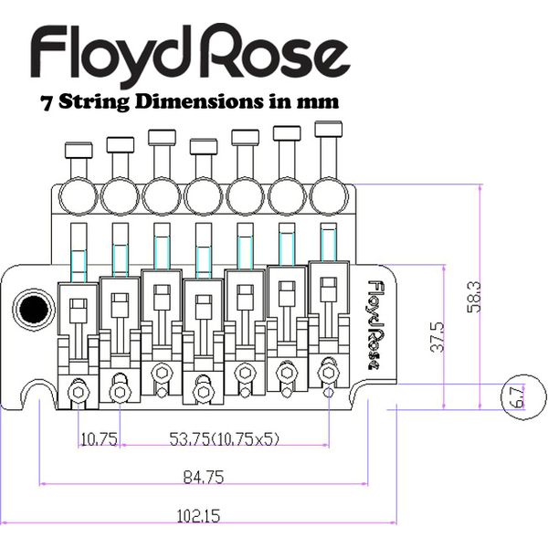 Floyd Rose FRTCS500SS Hot Rod Trem 7 BNI