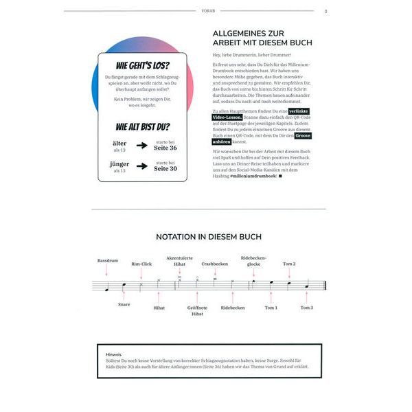 Millenium Legendary Drumbook German