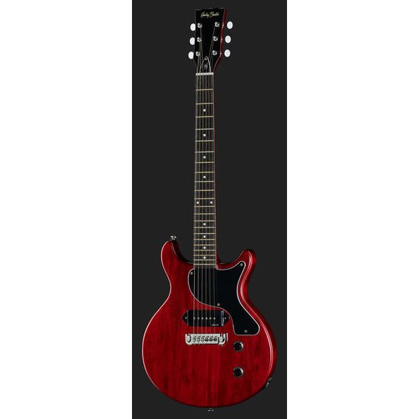 Harley Benton DC-Junior Faded Cherry w/Bag