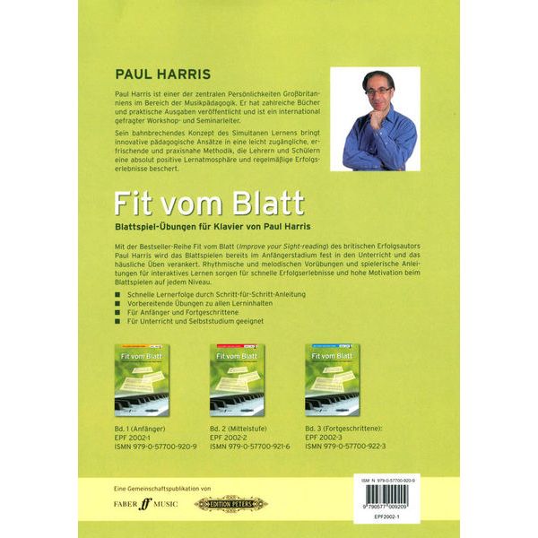 Edition Peters Fit vom Blatt 1