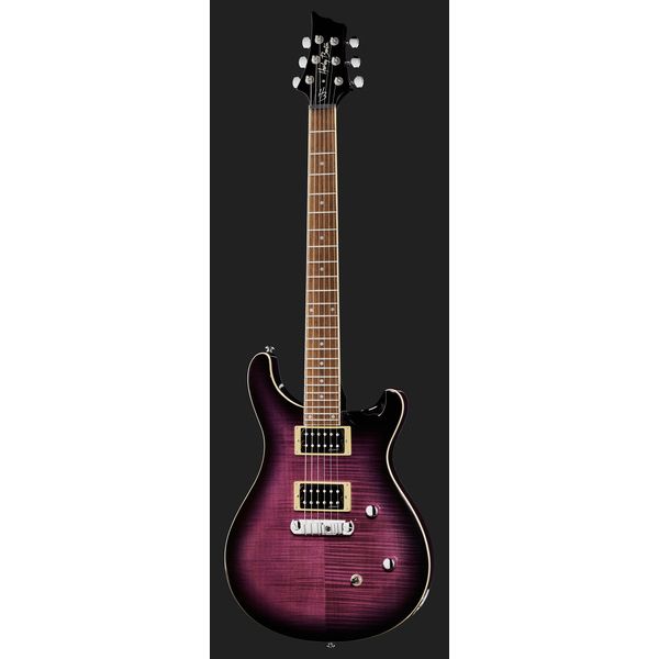 Harley Benton CST-24 Purple Burst