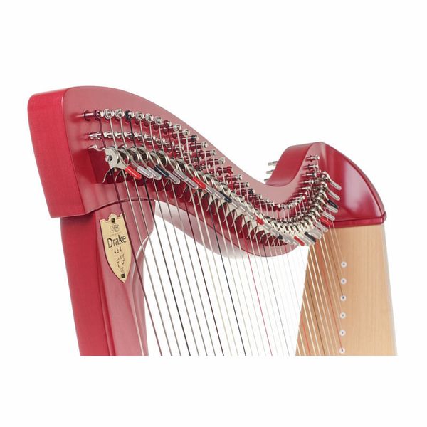 Lyon & Healy Drake LT Lever Harp Bu & Na