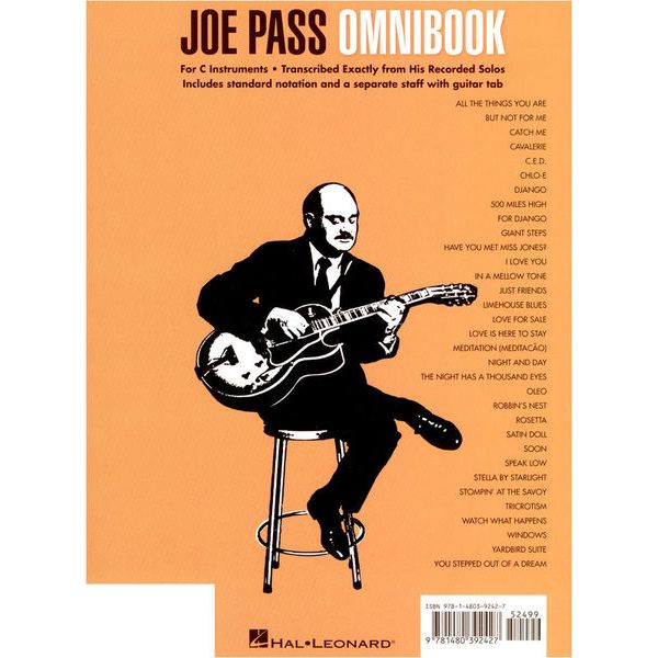 Hal Leonard Joe Pass Omnibook C