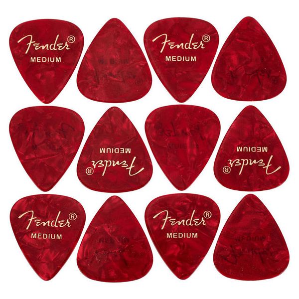 Fender Red Moto Pick Medium