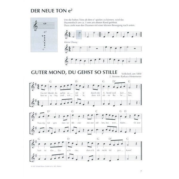 Schott Blockflöte Spielen Hobby 2