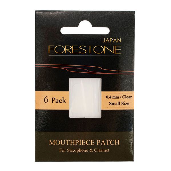 Forestone Mouthpiece Patch Clear Small