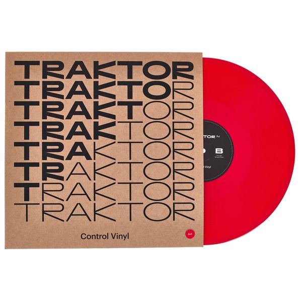 Native Instruments Traktor Control Vinyl Red