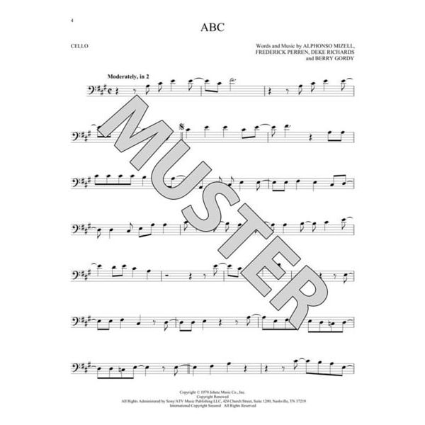 Hal Leonard 101 Popular Songs Cello