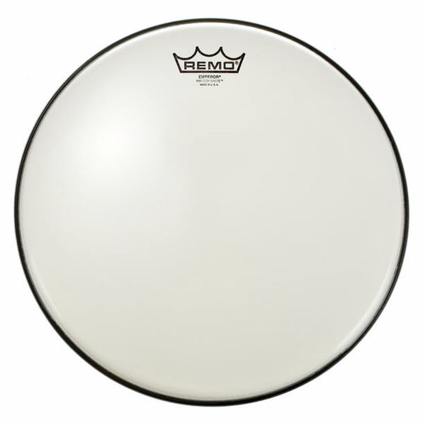 Remo 13" Emperor White Smooth