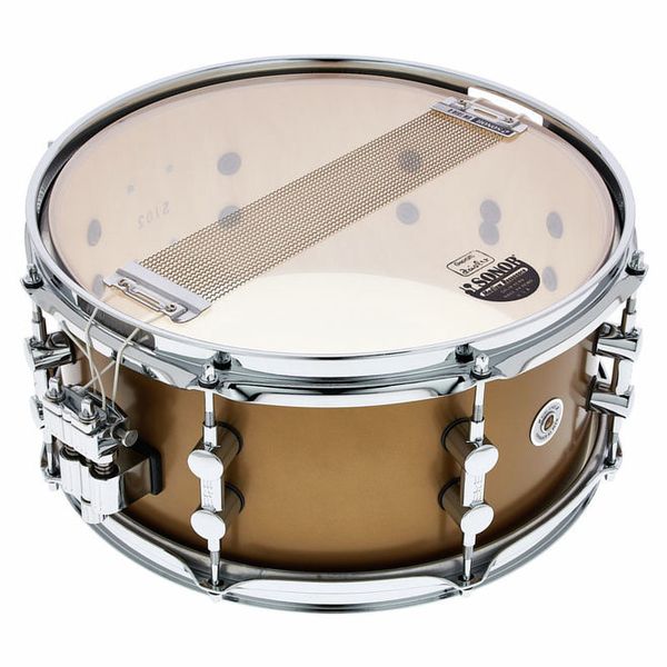 Sonor SQ1 13"x6" Snare Satin Gold