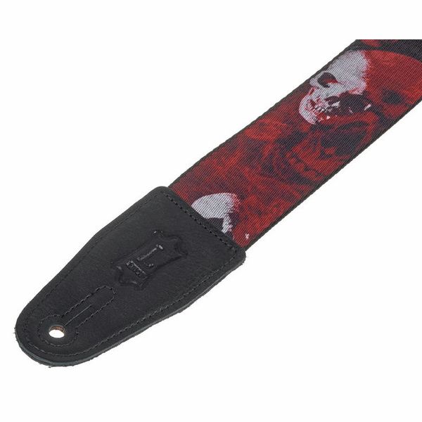 Levys Poly Print Strap 2" Skull