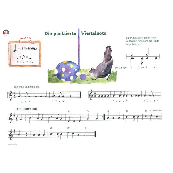 Schuh Verlag Der Blockflötenspatz 1 + CD