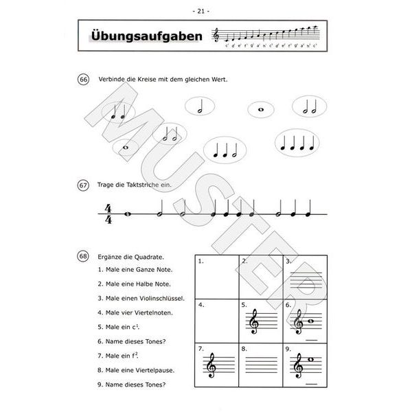 Axel Rder/Maria Evers  Noten lesen leicht gelernt
