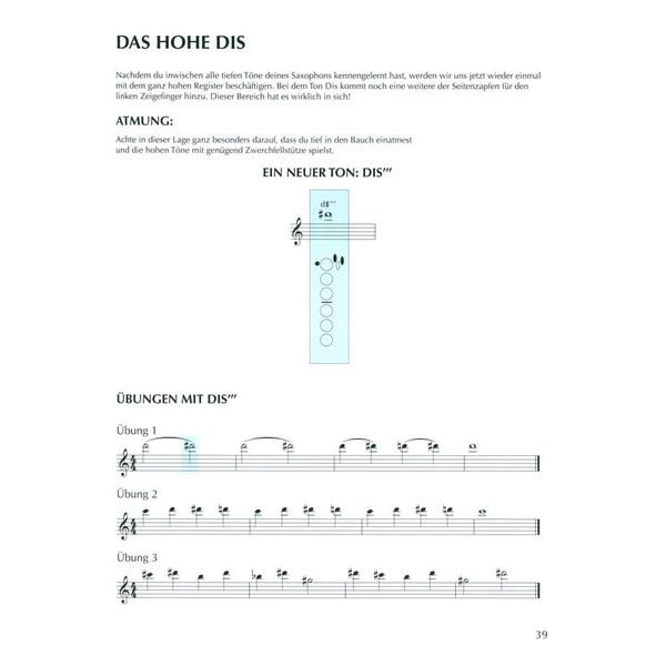 Schott Saxophon Spielen Hobby T-Sax 2
