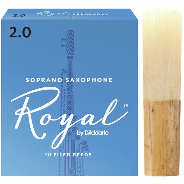 DAddario Woodwinds Royal Soprano Sax 2.0