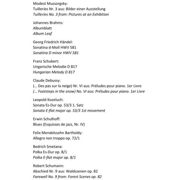 Brenreiter Piano Kaleidoscope