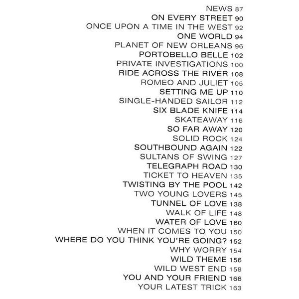 Wise Publications Dire Straits Complete Chord