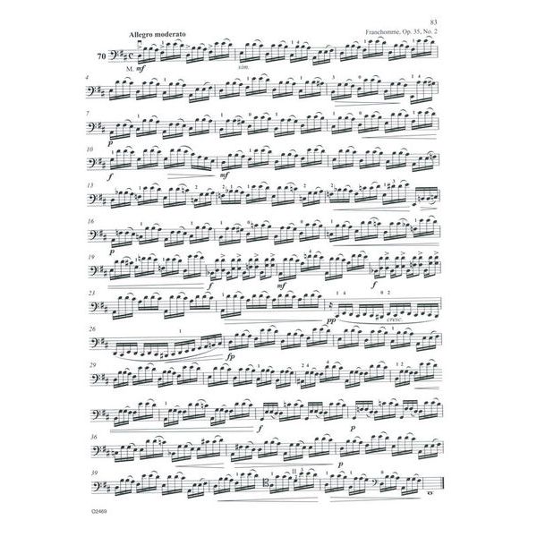 Carl Fischer 170 Foundation Studies 1 Cello