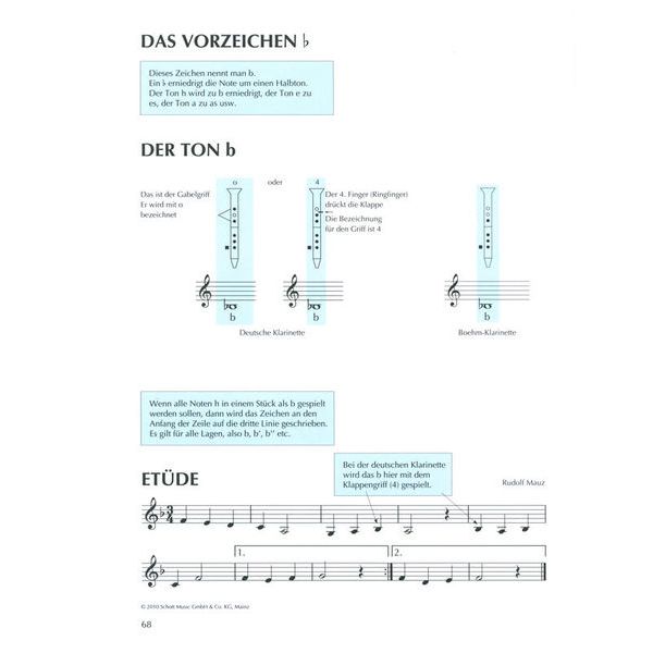 Schott Klarinette Spielen Hobby 1