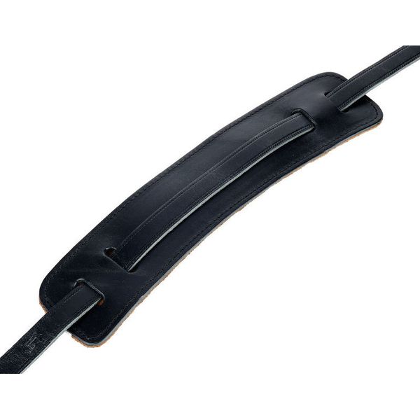 Levys 50's Leather Strap 5/8" BK