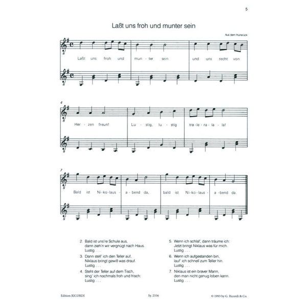 Ricordi Spielsachen Gitarre Weihnacht