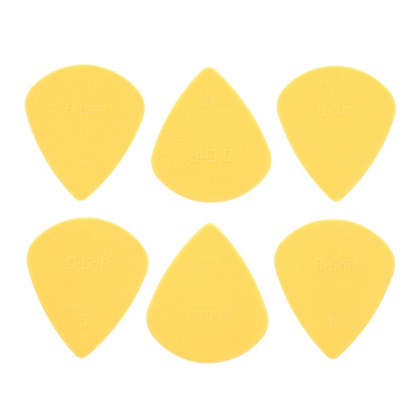 D-Grip Picks Jazz B Nylon Creme 0,88