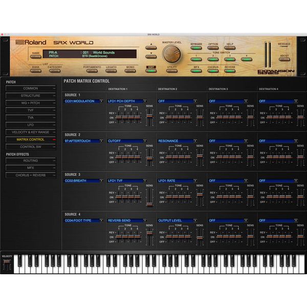 Roland Cloud SRX World