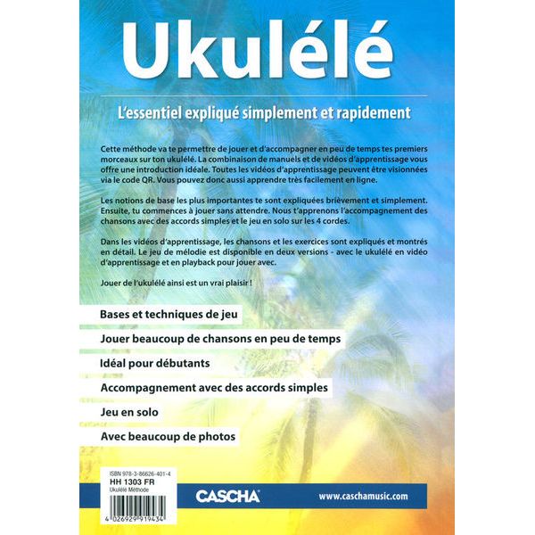 Cascha Ukulélé �Apprendre rapidement